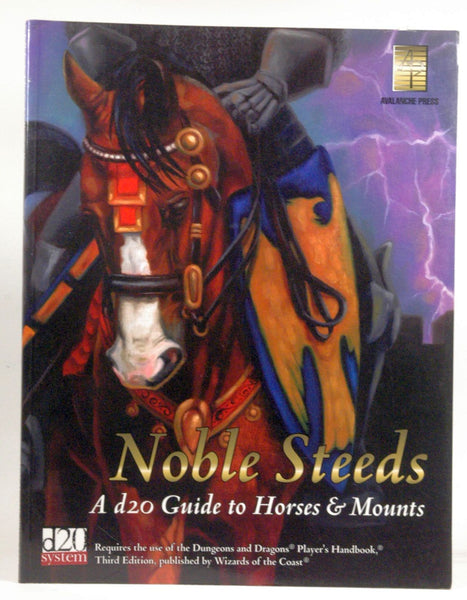 Noble Steeds: A d20 Guide to Horses & Mounts, by Ree Soesbee  