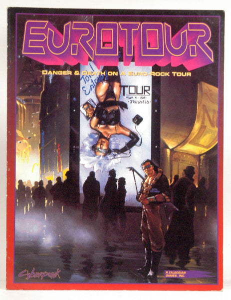 Eurotour (Cyberpunk RPG), by Mark; Ringuet, Jean-Michel; Seter, Magnu  