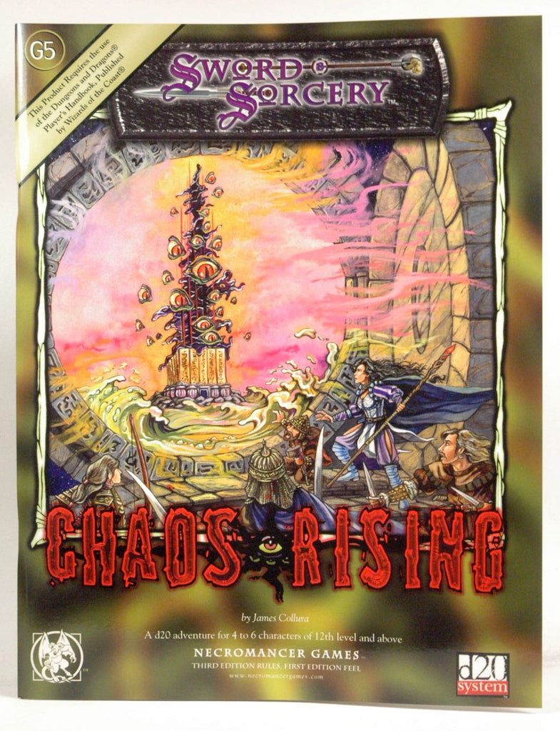 Chaos Rising (Sword and Sorcery D20), by Collura, James  