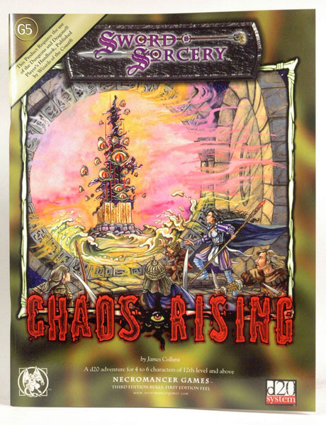 Chaos Rising (Sword and Sorcery D20), by Collura, James  