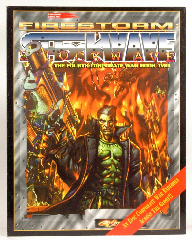Firestorm: Shockwave - The Fourth Corporate War Book Two (Cyberpunk), by Craig Sheeley  