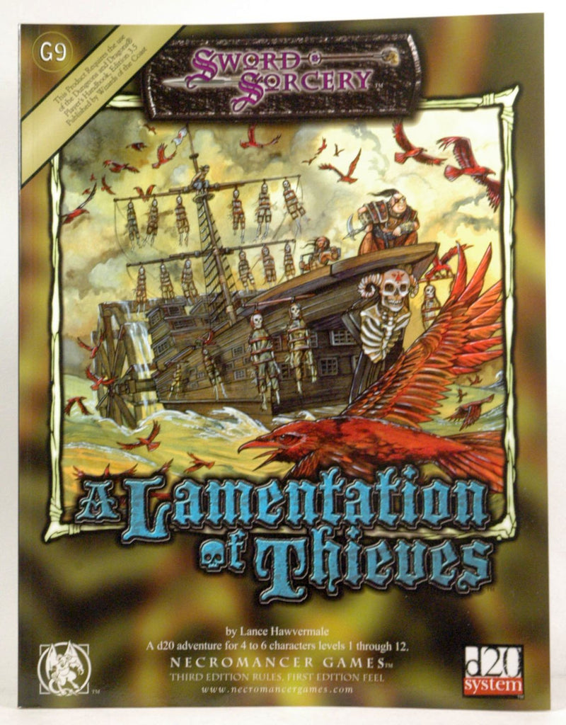 Lamentation of Thieves (Sword & Sorcery D20), by Hawvermale, Lance  