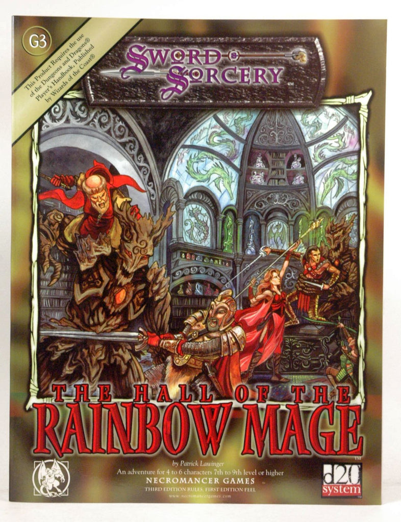 Hall of the Rainbow Mage (Sword Sorcery), by Lawinger, Patrick  