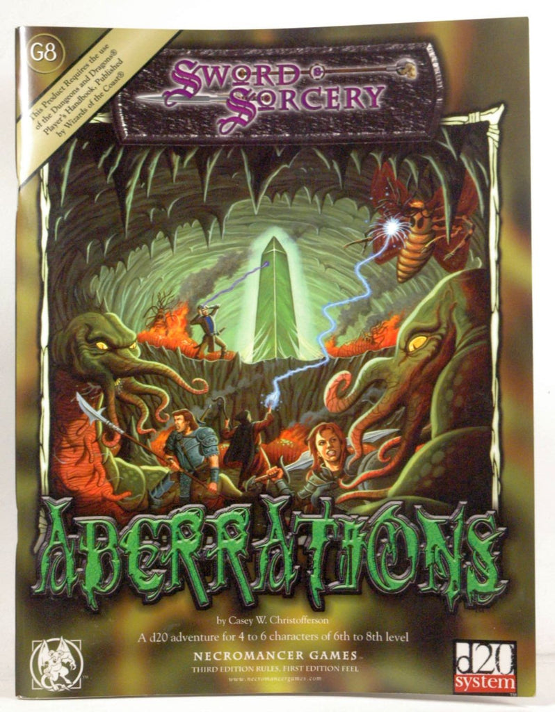Aberrations (d20 Generic System), by Casey W. Christofferson  