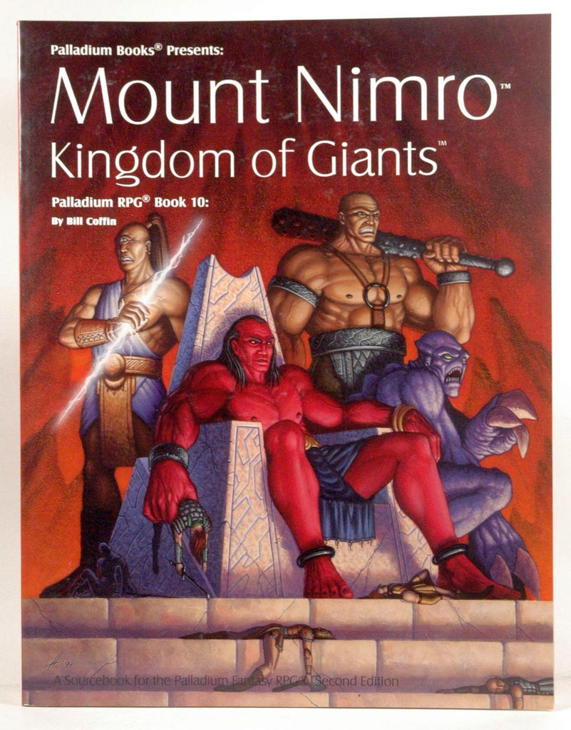 Mount Nimro: Kingdom of Giants- Palladium RPG Sourcebook, Book 10, by Coffin, Bill  