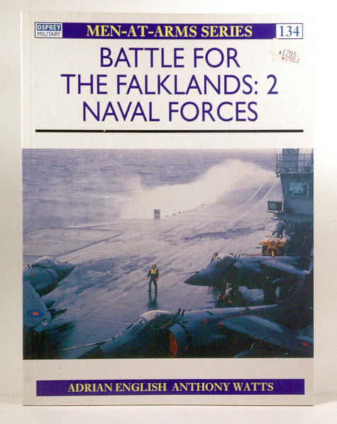 Battle for the Falklands (2) : Naval Forces (Men-At-Arms Series, 134), by Watts, Anthony, English, Adrian  