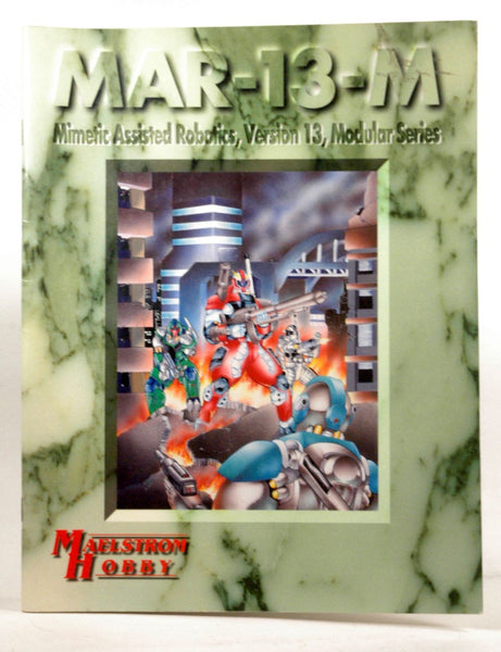 MAR-13-M: Mimetic Assisted Robotics, Version 13, Modular Series, by Laird, Delbert  