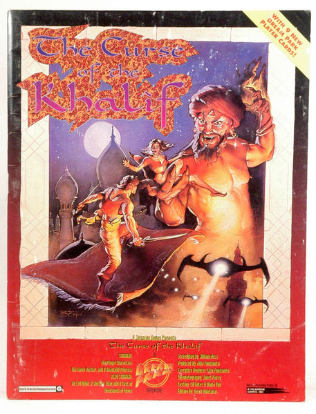 Curse of the Khalif (Dream Park RPG), by William Moss  