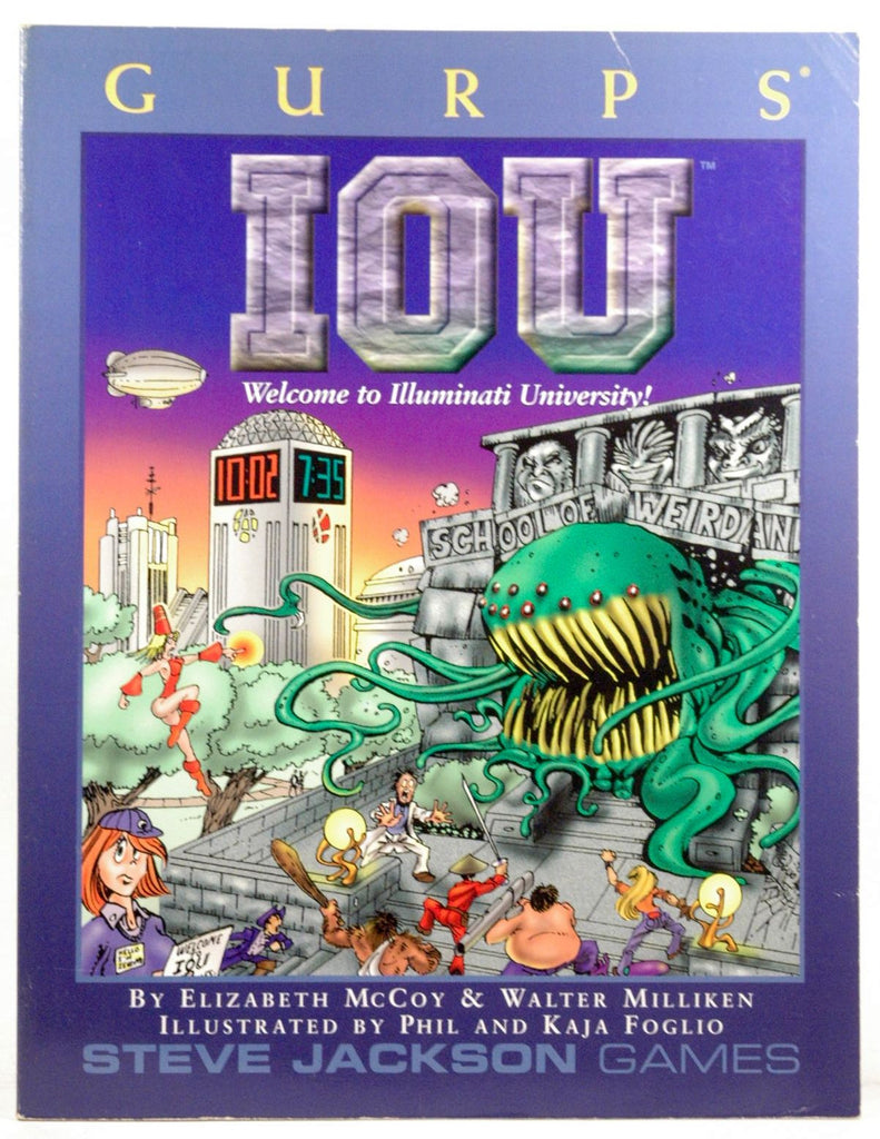 GURPS IOU (GURPS: Generic Universal Role Playing System), by McCoy, Elizabeth  