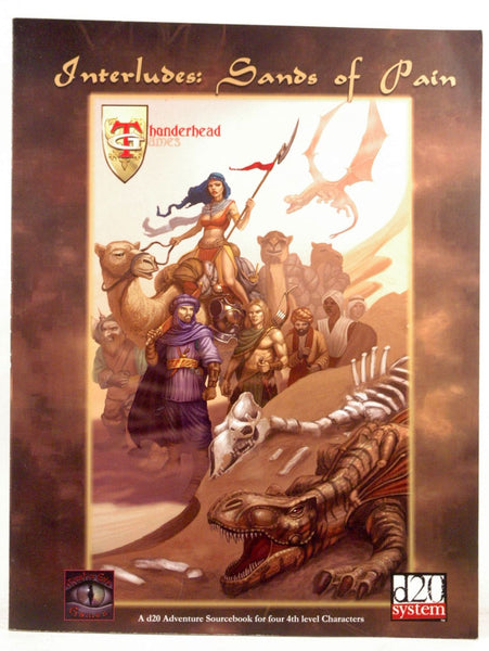 Interludes: Sands of Pain (d20 Fantasy Roleplaying Supplement), by Quinn, Jeff  