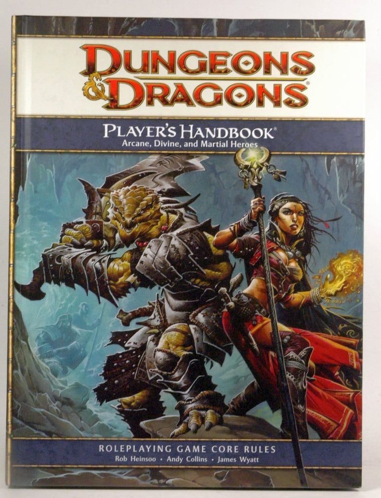 Dungeons & Dragons Player's Handbook: Arcane, Divine, and Martial Heroes (Roleplaying Game Core Rules), by James Wyatt, Andy Collins, Rob Heinsoo  