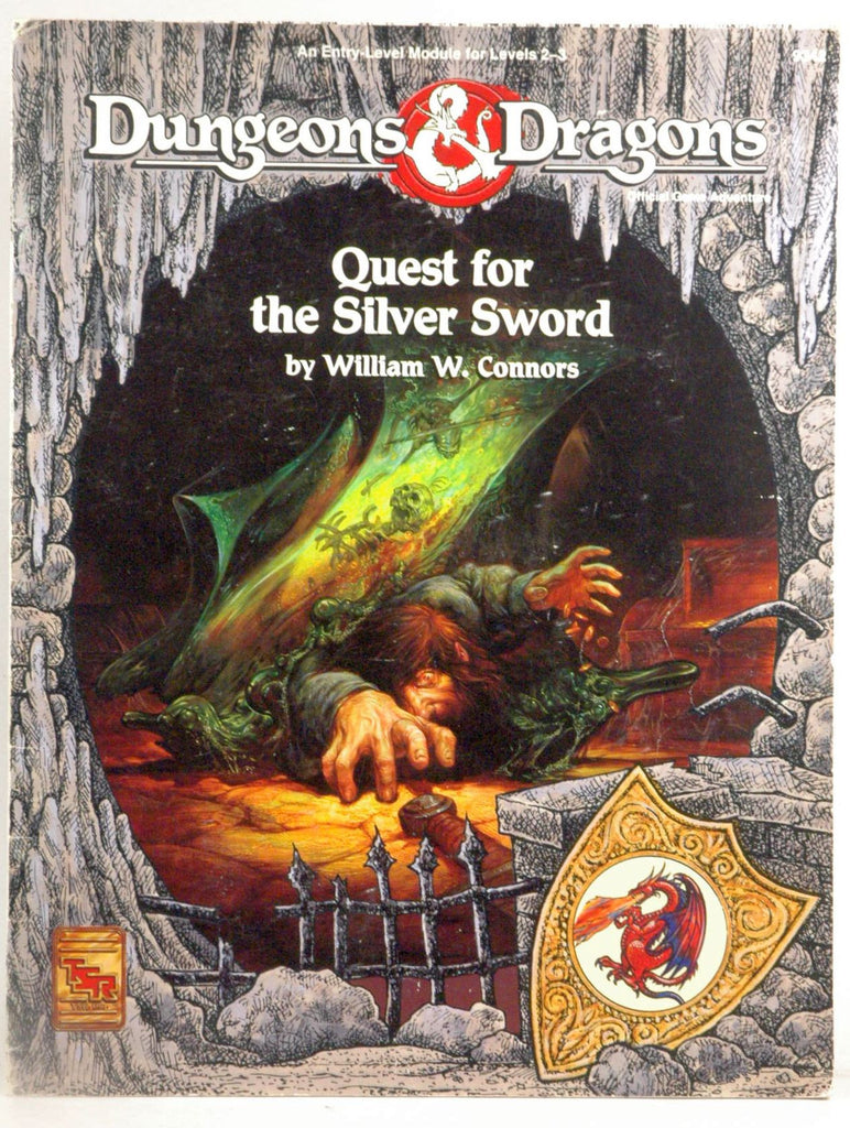 Quest for the Silver Sword (Module, Dungeons and Dragons Game), by Connors, William  