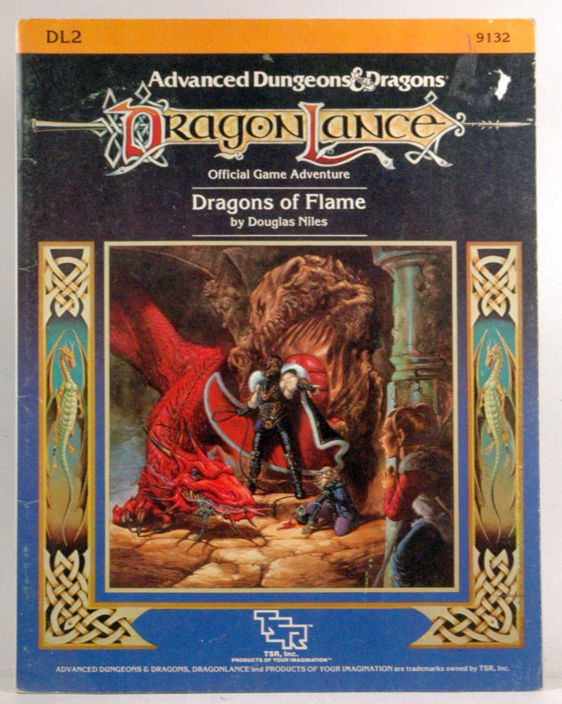 Dragons of Flame (Dragonlance Module, No. DL2), by Niles, Douglas  