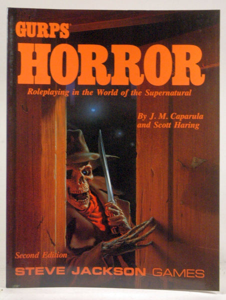 Gurp's Horror: The Complete Guide to Horrific Roleplaying, by Haring, Scott D., Caparula, J. M.  