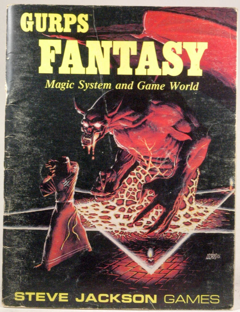 Gurps Fantasy: Magic System and Game World, by Steve Jackson  