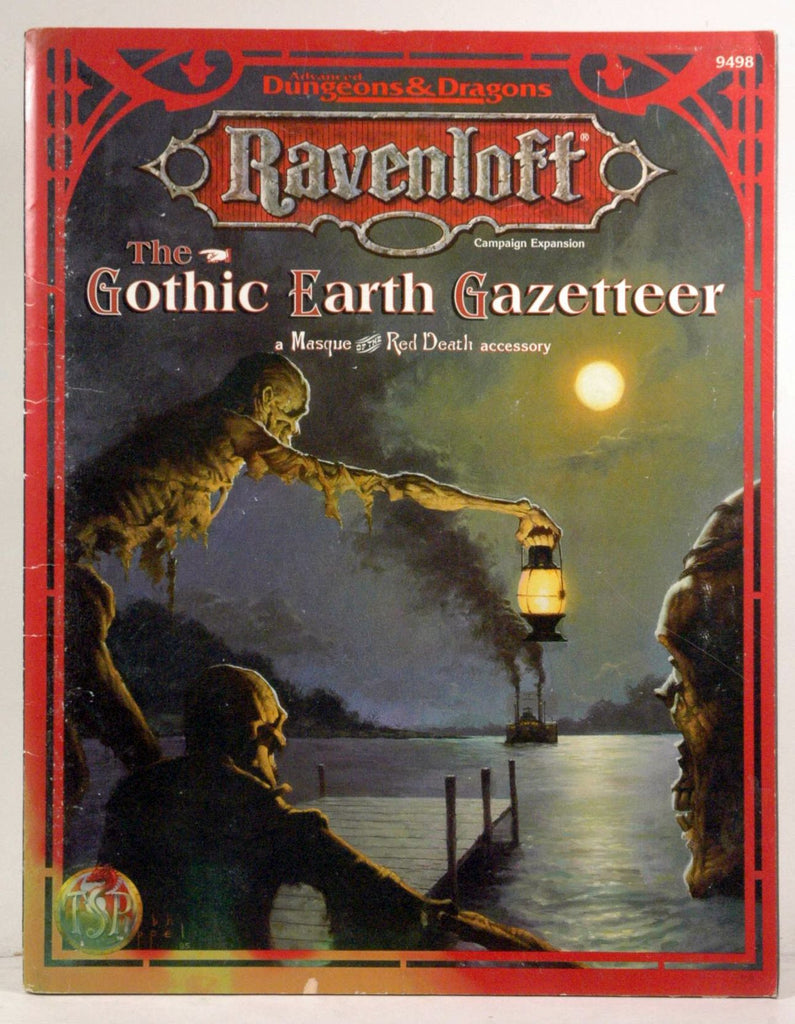 The Gothic Earth Gazetteer (AD&D Horror Roelplaying, Ravenloft), by Connors, William W.  
