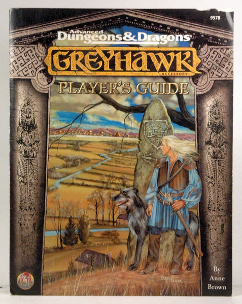 Player's Guide to Greyhawk (Advanced Dungeons & Dragons/AD&D), by Browne, Anne  