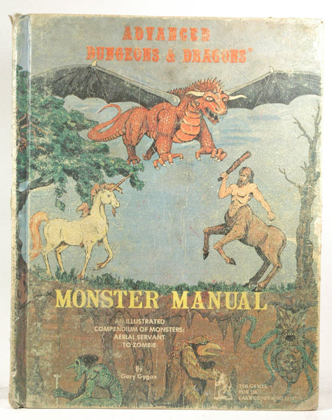 AD&D Second Print Monster Manual, by Gary Gygax  