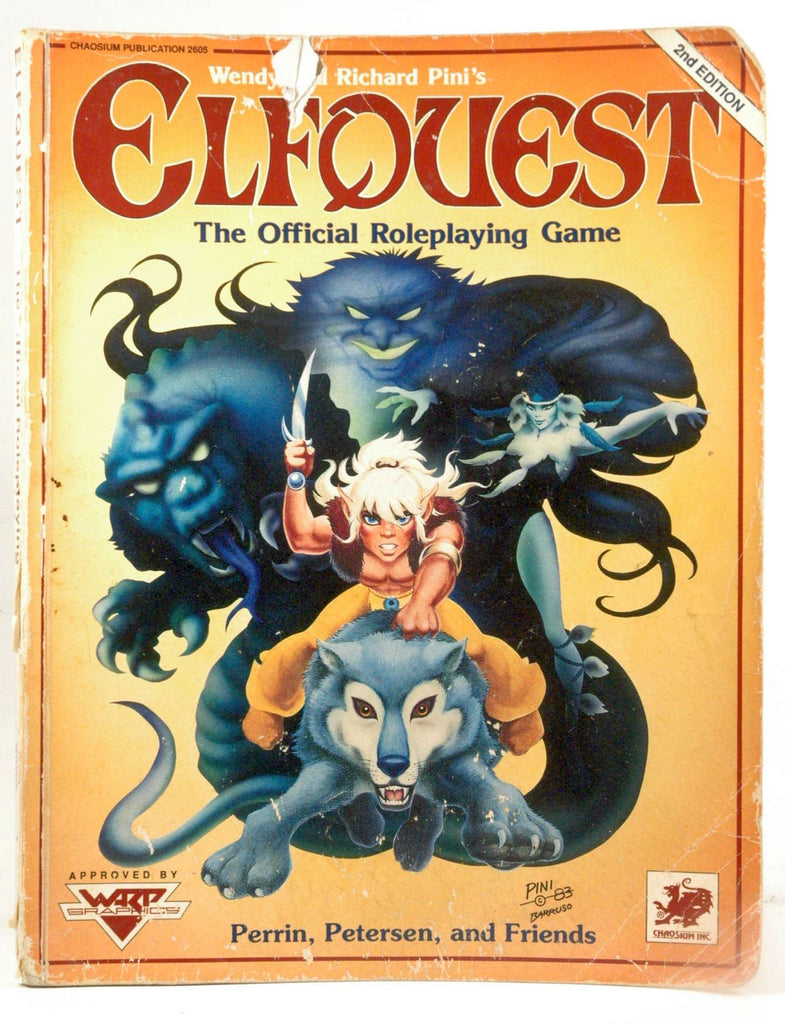 Elfquest: The Official Role Playing Game, by Wendy Pini  