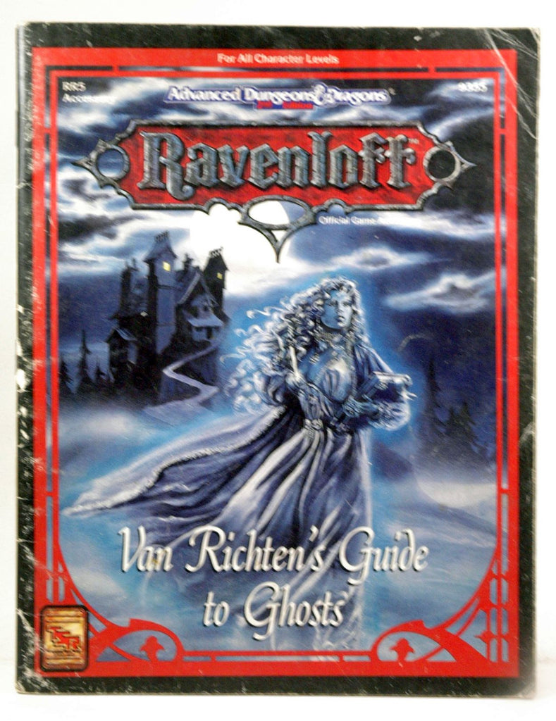 Van Richten's Guide to Ghosts (AD&D/Ravenloft Accessory RR5), by Connors, William W.  