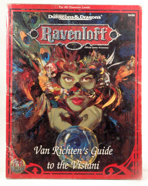 Van Richten's Guide to the Vistani (Ravenloft Official Game Accessory), by Wise, David  