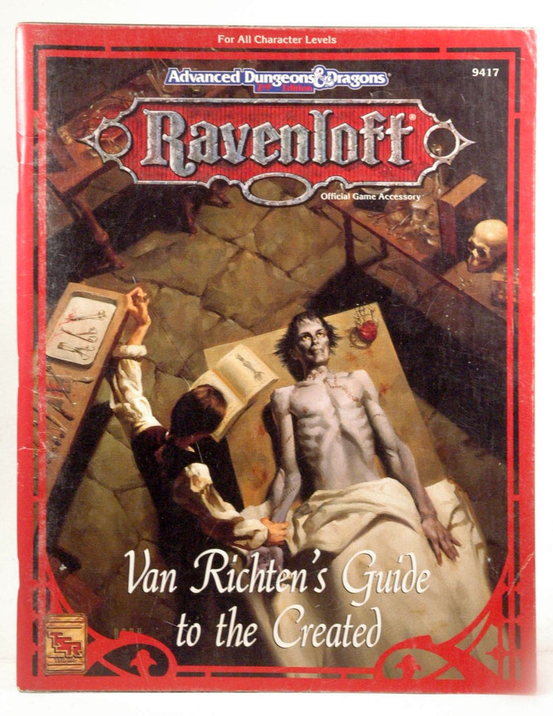 Van Richten's Guide to the Created (Advanced Dungeons & Dragons, 2nd Edition), by Woodruff, Teeuwynn  