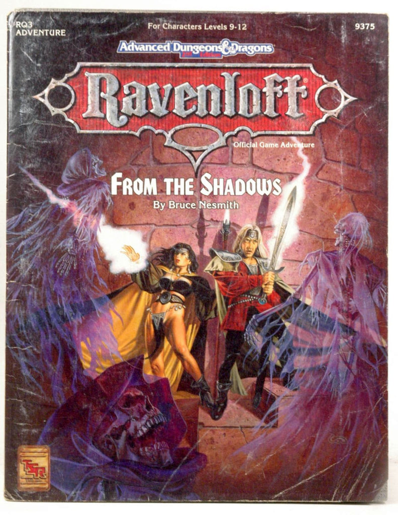From the Shadows (Advanced Dungeons & Dragons, 2nd Edition Rq3), by Nesmith, Bruce  