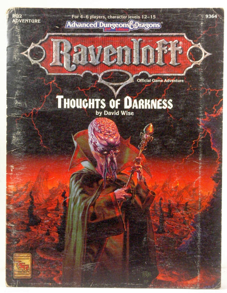 Thoughts of Darkness (AD&D/Ravenloft Module RQ2), by David Wise  