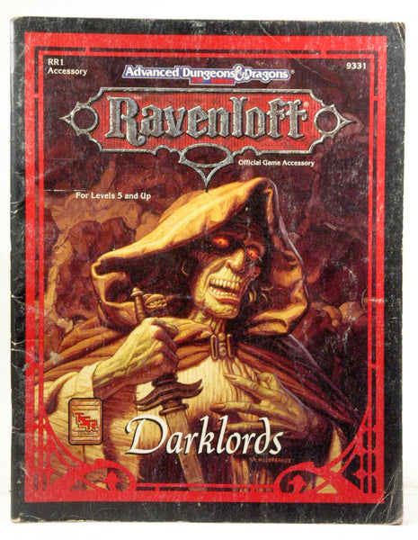Darklords, 2nd Edition (Advanced Dungeons & Dragons: Ravenloft), by Andria Hayday  