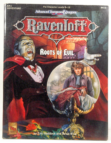 Roots of Evil (AD&D: Ravenloft Adventure RM1), by Wise, David, Haddock, Erik  