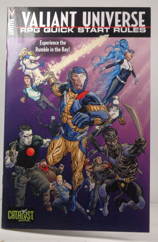 Valiant Universe RPG Quick Start Rules, by   