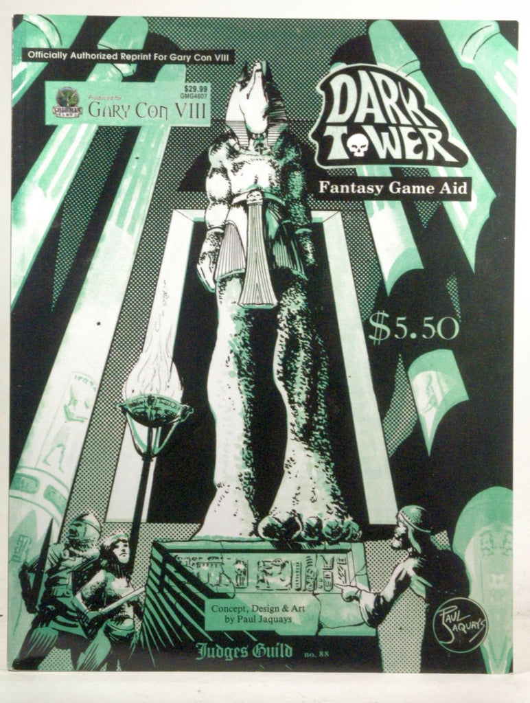 Judges Guild Dark Tower Gary Con Authorized Reprint, by Paul Jaquays  