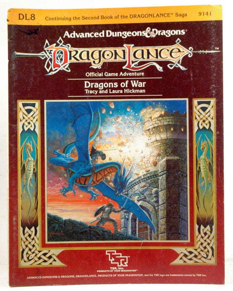 Dragons of War (Dragonlance module DL8), by Hickman, Laura, Hickman, Tracy  