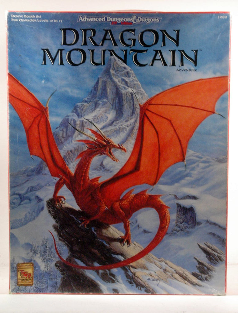 Dragon Mountain (AD&D 2nd Ed. Fantasy Roleplaying), by Lidberg, Paul, McComb, Colin  