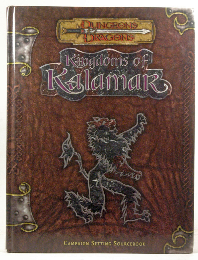 Kingdoms of Kalamar: Campaign Setting Sourcebook (Dungeons & Dragons d20 3.0 Fantasy Roleplaying), by Kenzer & Company Staff  