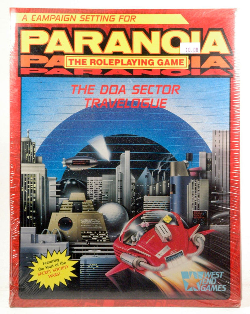 The DOA Sector Travelogue (Paranoia: The Roleplaying Game), by   