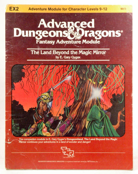The Land Beyond the Magic Mirror (Advanced Dungeons & Dragons, Module EX2), by Gygax, E. Gary  