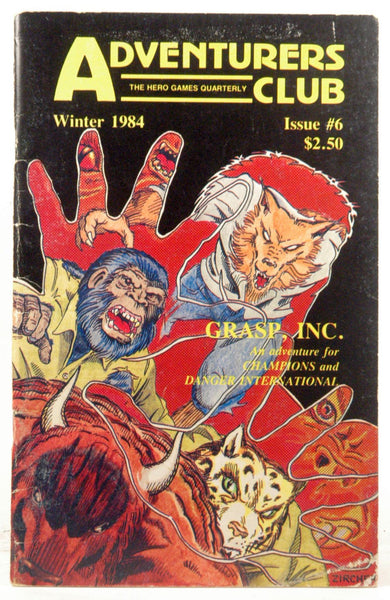 Adventurers Club: The Hero Games Quarterly (Issue #6, Winter 1984), by   