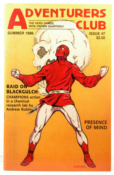 Adventurers Club: The Hero Games Quarterly (Issue #7, Summer 1986), by   