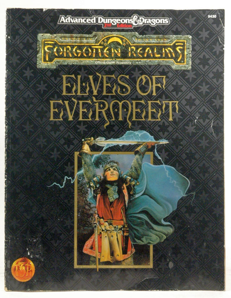 Elves of Evermeet (AD&D Fantasy Roleplaying, Forgotten Realms), by   