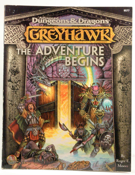 Greyhawk: The Adventure Begins (Advanced Dungeons & Dragons), by Moore, Roger  