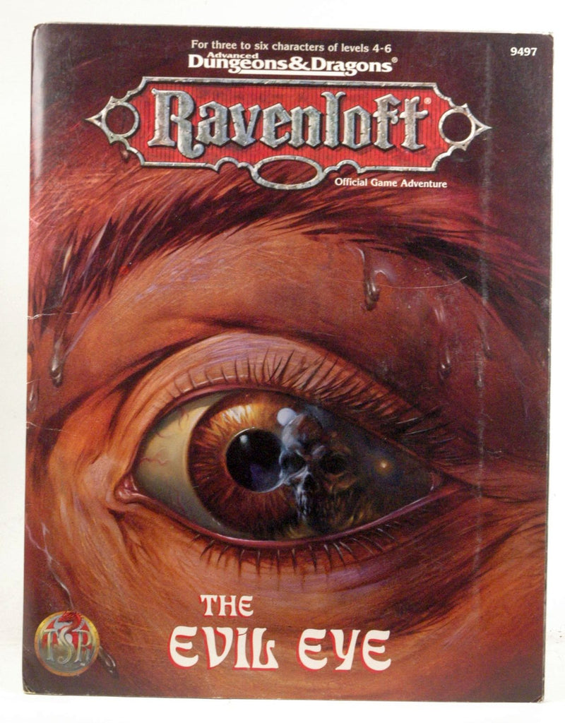 The Evil Eye (Advanced Dungeons & Dragons Fantasy Roleplaying, Ravenloft), by Kurtz, Steve  