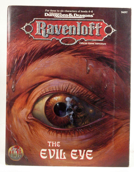 The Evil Eye (Advanced Dungeons & Dragons Fantasy Roleplaying, Ravenloft), by Kurtz, Steve  