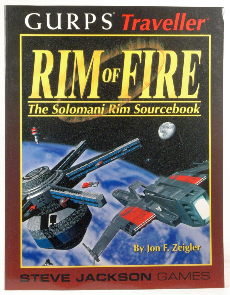 Rim of Fire: The Solomani Rim Sourcebook, GURPS Traveller, by Zeigler, Jon  