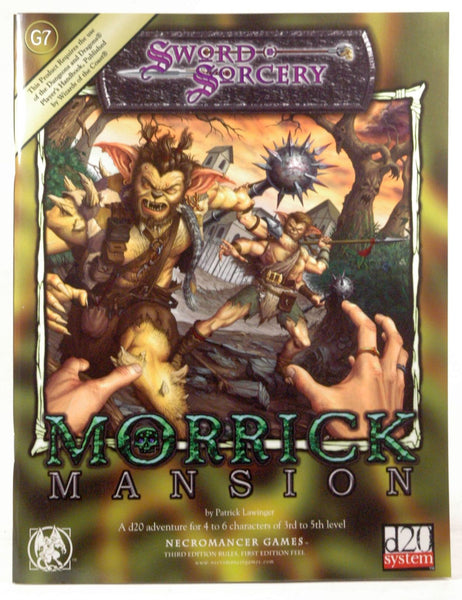 Morrick Mansion (d20 Generic System), by Lawinger, Patrick  