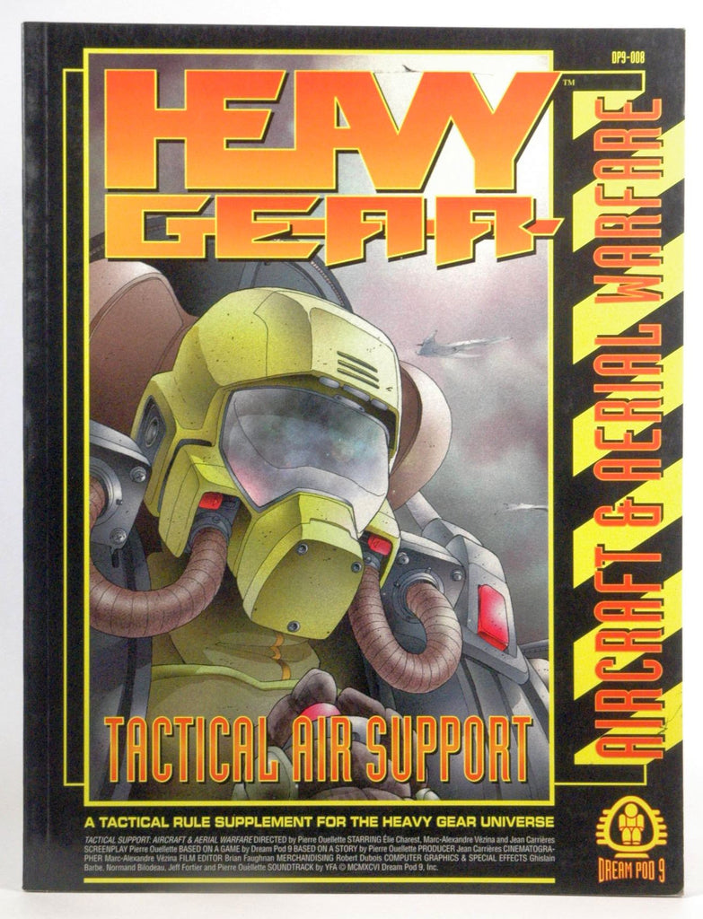 Tactical Air Support: Aircraft & Aerial Warfare (Heavy Gear), by Elie Charest  