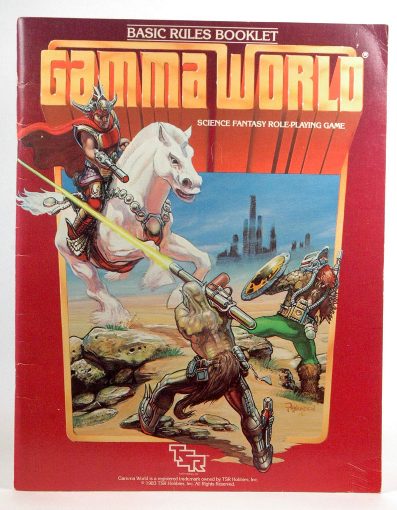 Gamma World Basic Rules Booklet, by Gary Jaguet, David James Ritchie, James M Ward  