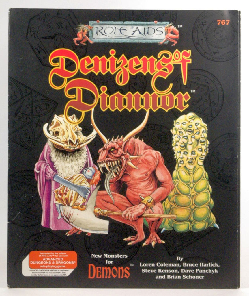 Denizens of Diannor (Role Aids), by Loren Coleman  