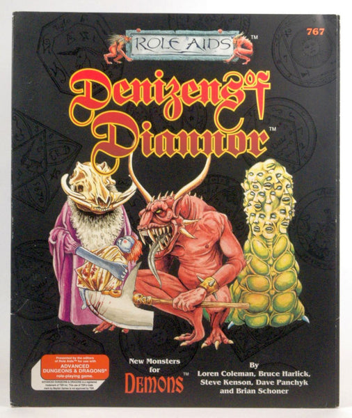 Denizens of Diannor (Role Aids), by Loren Coleman  