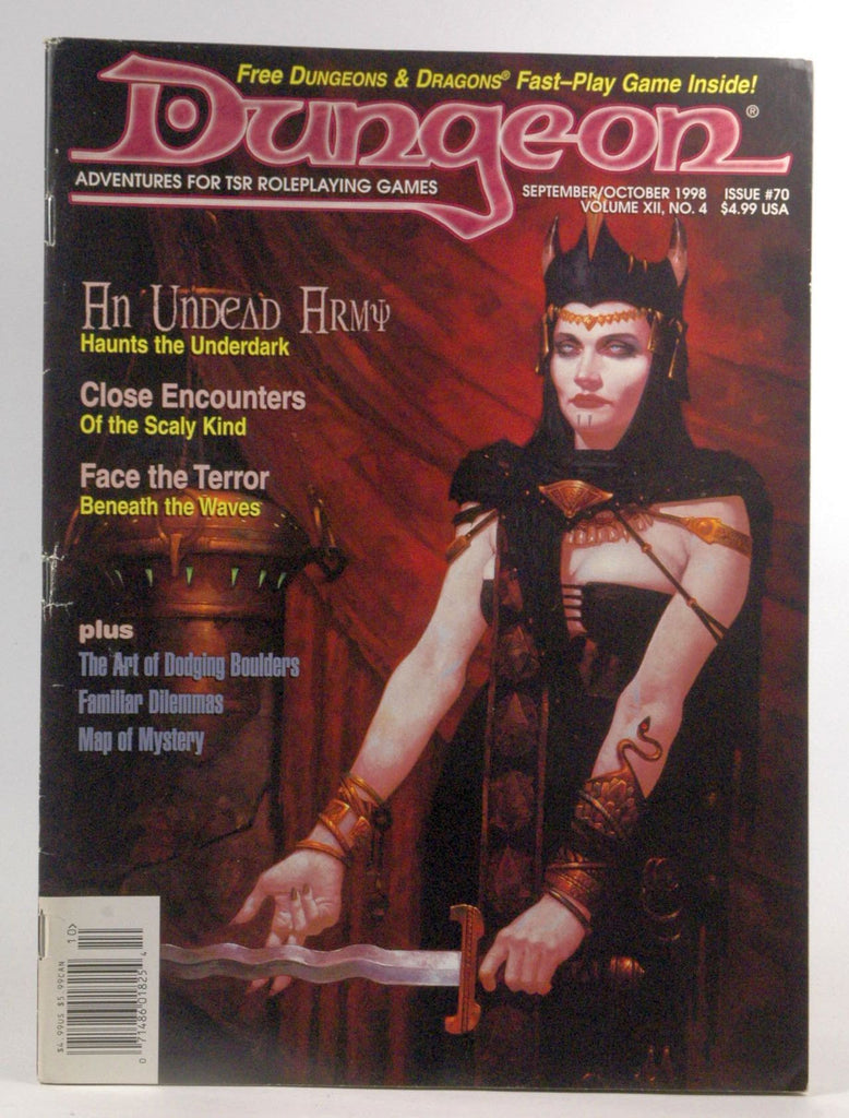 Dungeon Magazine : Issue 70 : September / October 1998, by TSR Inc  